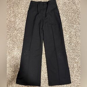 H&M girls size 11/12 black dress pants wide legged